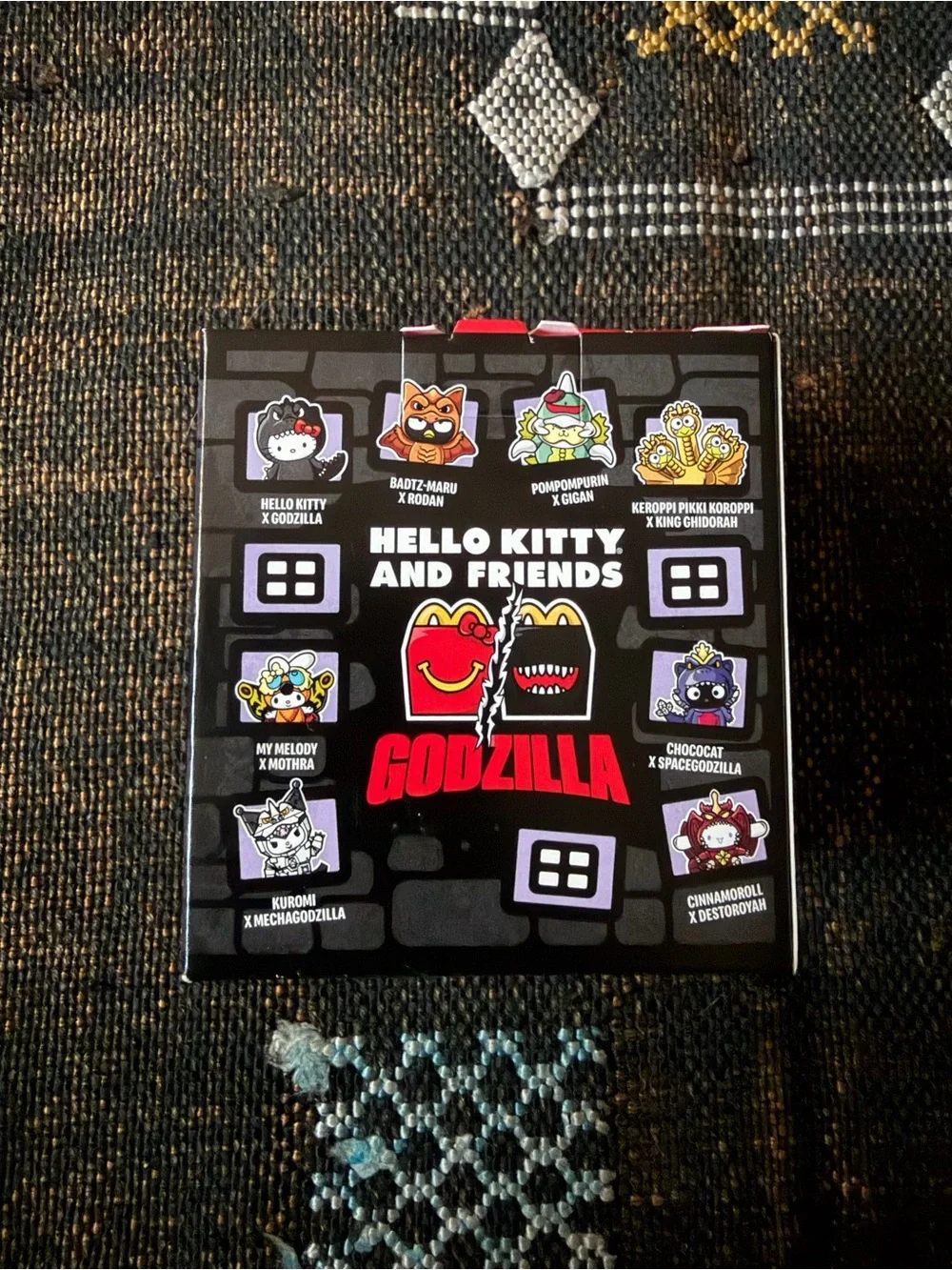 Hello Kitty and Friends X Godzilla Chococat as SpaceGodzilla
